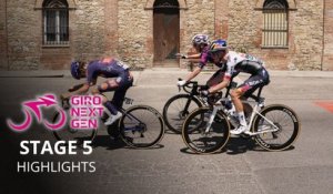 Cyclisme - Giro Next Gen 2025 - Résumé Étape 5 - Le Giro bascule sur cette étape, Widar en danger