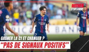 PSG, la C1 et puis ? "Aberrant de tout changer" juge Rothen, Petit pas d'accord