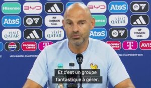 Espoirs - Baticle : "Un groupe fantastique à gérer"