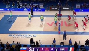 Le replay de France - Slovénie (Set 3) - Volley - Ligue des Nations