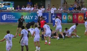 Le résumé de Nouvelle-Zélande - Italie - Rugby - Coupe du monde U20
