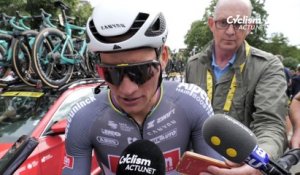 Tour de France 2025 - Mathieu van der Poel : "C'est fantastique de commencer comme ça... "