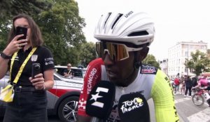 Tour de France 2025 - Biniam Girmay : "Je me suis retrouvé tout seul, j'ai perdu beaucoup d'énergie"