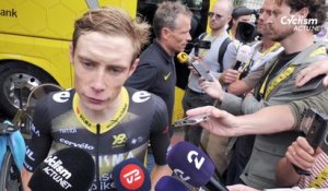 Tour de France 2025 - Jonas Vingegaard : "On voulait que Wout Van Aert gagne, mais..."