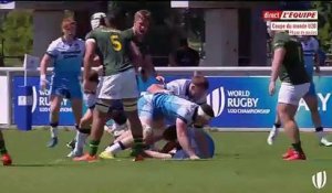 L'essai en solitaire de Jaco Williams pour l'Afrique du Sud U20 face à l'Ecosse U20 - Rugby - Coupe du monde U20