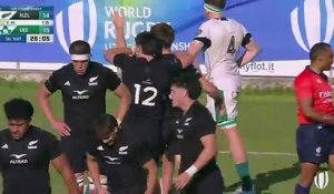 Le résumé de Nouvelle-Zélande - Irlande en vidéo - Rugby - Coupe du monde U20