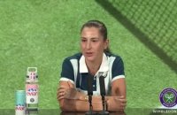 Wimbledon - Bencic : ''Je me donne plus de crédit''