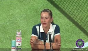 Wimbledon - Bencic : ''Je me donne plus de crédit''