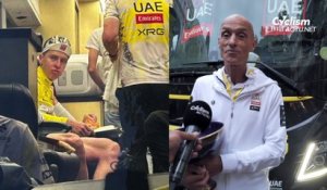 Tour de France 2025 - Mauro Gianetti : "On se dit qu'on a de la chance d'avoir un champion comme Tadej Pogacar"