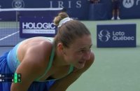 Montréal - Rybakina profite de l'abandon de Kostyuk pour filer dans le dernier carré
