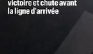 Il célèbre trop vite sa victoire et chute avant la ligne d’arrivée