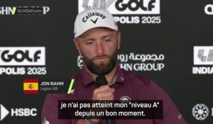 LIV Golf - Rahm : "Pas à mon meilleur niveau depuis un moment"