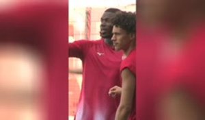 Monaco - Premier entraînement collectif pour Pogba