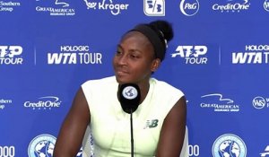 Cincinnati 2025 - Coco Gauff : "Plus jeune, je prenais peut-être les choses beaucoup plus au sérieux"