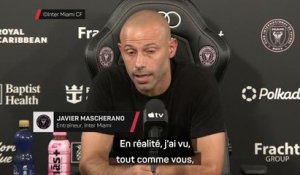 Inter Miami - Mascherano : “L'important est que Messi a terminé le match et s’est libéré”