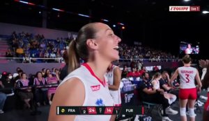 La France s'impose face à Porto Rico - Volley - Championnats du monde (F)