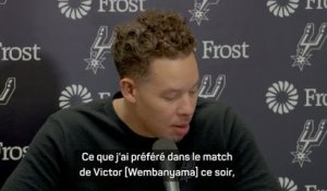 Spurs - Johnson et Barnes ont aimé le match “très complet” et "l'énergie" de Wembanyama