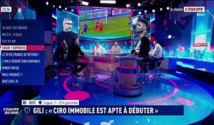 Stéphane Gilli avant Auxerre-Paris FC : « Ciro Immobile est apte à débuter » dimanche  - Foot - Ligue 1