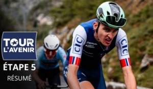 Cyclisme - Tour de l'Avenir 2025 - Le résumé de la 5e étape... gros duel entre Paul Seixas et Jarno Widar sur l'étape reine, Decomble résiste