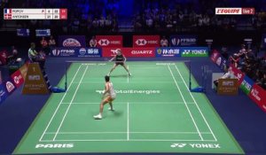 Toma Junior Popov éliminé en 8e de finale - Badminton
