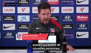 Atletico de Madrid - Simeone : "Il y a des points à améliorer"