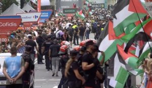 La Vuelta 2025 - La 11e étape du Tour d'Espagne sans vainqueur, neutralisée à 3 km de l'arrivée à cause d'une manifestation pro-Palestine