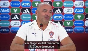 Portugal - Martinez : "Diogo Jota est une source de motivation"