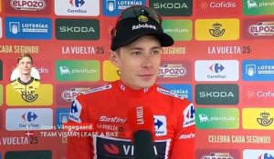 La Vuelta 2025 - Jonas Vingegaard : "Mads Pedersen est un gars super sympa, je suis content pour lui"