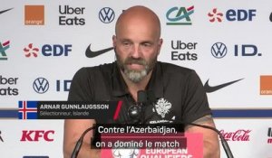 Islande - Arnar Gunnlaugsson : "Contre la France, de la personnalité et du coeur"