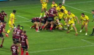 TOP 14 - Essai de Guillaume CRAMONT (ST) - ASM Clermont - Stade Toulousain