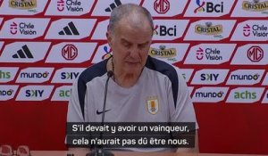 Uruguay - Bielsa : "S'il devait y avoir un vainqueur, cela n'aurait pas dû être nous"