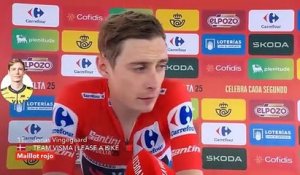 La Vuelta 2025 – Jonas Vingegaard : "Le sprint intermédiaire ? C’était improvisé"