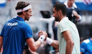 Coupe Davis 2025 - Croatie-France - Arthur Rinderknech : "Marin Cilic n'est pas dans la meilleure forme de sa vie mais ça reste un grand champion"