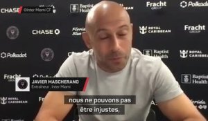 Inter Miami - Défaite à Charlotte, Mascherano refuse de blâmer Messi pour son penalty raté