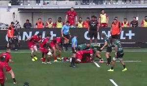 TOP 14 - Essai de Thomas MOUKORO (LOU) - US Montauban - LOU Rugby