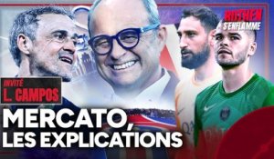 Donnarumma, Dembélé, le mercato du PSG... les vérités de Campos dans Rothen s'enflamm
