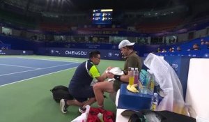 Chengdu - Face à "Zizou", Shang imite... Zhou et montre la voie aux Bleus