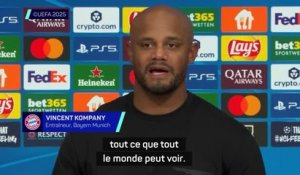 Bayern Munich - Kompany souligne une fois de plus le travail sans ballon de Kane