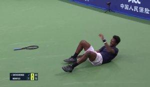 Chengdu - Les images de la blessure et de l'abandon de Monfils