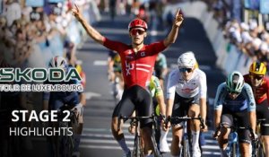 Cyclisme - Skoda Tour de Luxembourg 2025 - Résumé Étape 2 - La victoire surprise de Mathieu Kockelmann