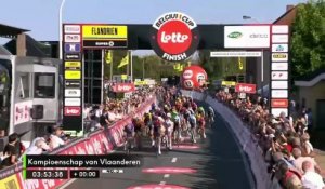 Cyclisme - Championnat des Flandres 2025 - Jonathan Milan le plus rapide au sprint et champion des Flandres !