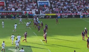TOP 14 - Essai de Martin PAGE-RELO (UBB) - Union Bordeaux-Bègles - US Montauban