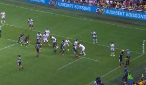 TOP 14 - Essai de Reece HEWAT (SP) - ASM Clermont - Section Paloise