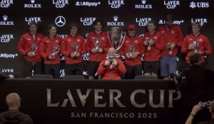 Laver Cup 2025 - La Team Word du capitaine André Agassi a remporté la Laver Cup... la conférence de presse finale