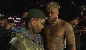 Boxe - Le premier face-à-face très surprenant entre Jake Paul et Davis