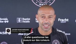 Inter Miami - Mascherano calme les rumeurs autour de Busquets : « Rien d’officiel »