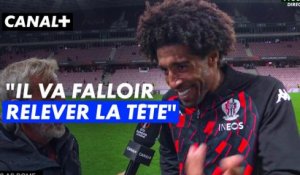 La réaction de Dante suite à la défaite niçoise - Nice / AS Rome - Ligue Europa 2025/26 (J1)