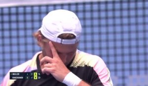 Pékin - Débuts parfaits pour Müller qui élimine Khachanov