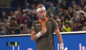 Tokyo - Ruud s'impose face à Berrettini dans le duel des "Poulidors"