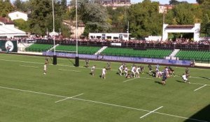 TOP 14 - Essai de Baptiste ERDOCIO (MHR) - US Montauban - Montpellier Hérault Rugby